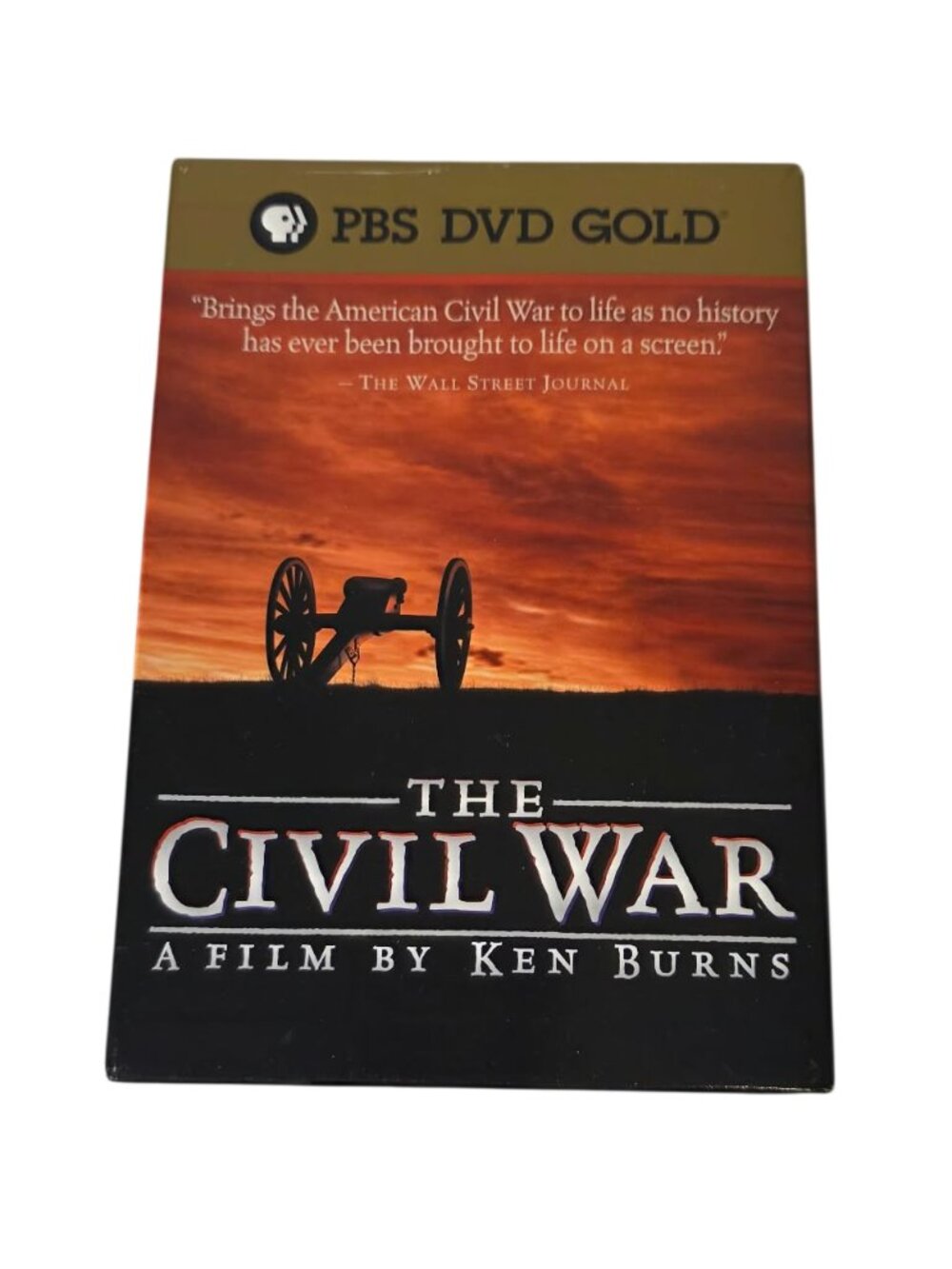 The Civil War A Film by Ken Burns PBS DVD Gold Box Set Complete 5-Disc Series